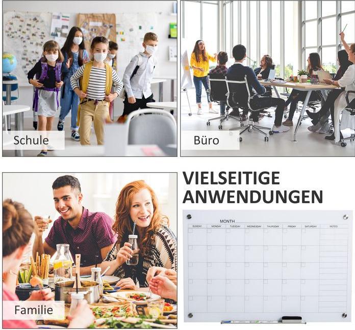 Image du produit Swisshandel24 Tableau du calendrier (90 x 60 cm)