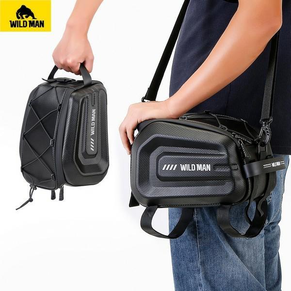 Actual product image Wildman Etui/sakwa na bagażnik rowerowy GD5 czarna/black (4 l, Luggage carrier bag)