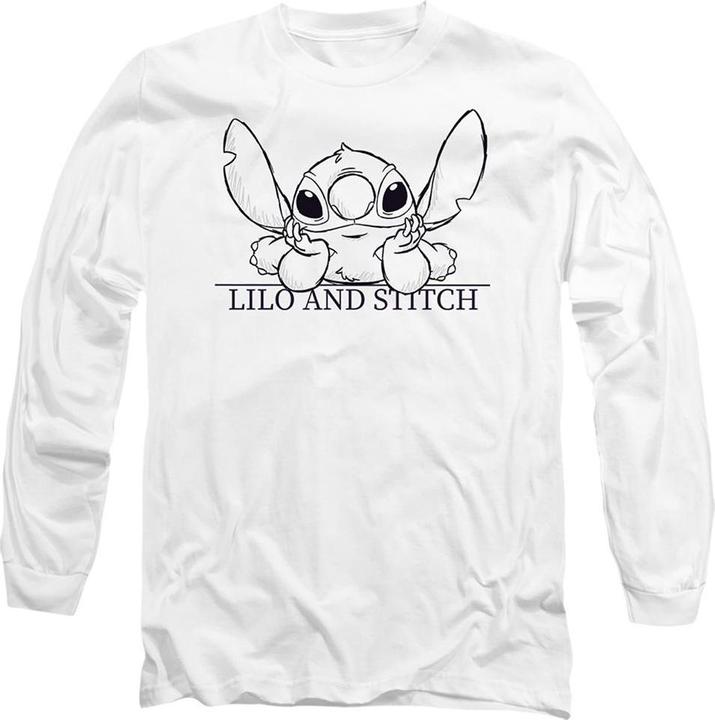 Immagine prodotto Lilo & Stitch Maglietta Schizzo Rilassato Adulto Unisex (XXL)