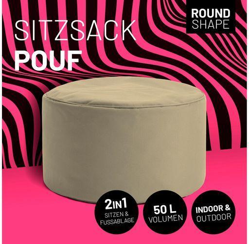 Produktbild Lumaland Sitzsack 45 x 25 cm, Beige