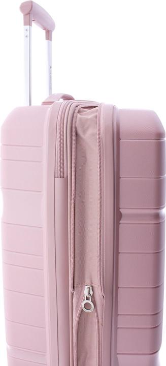 Actual product image Wüsthof 3800 4-wheel cabin trolley 55 cm with stretch fold (36 l, Hand luggage (up to 50 litres))
