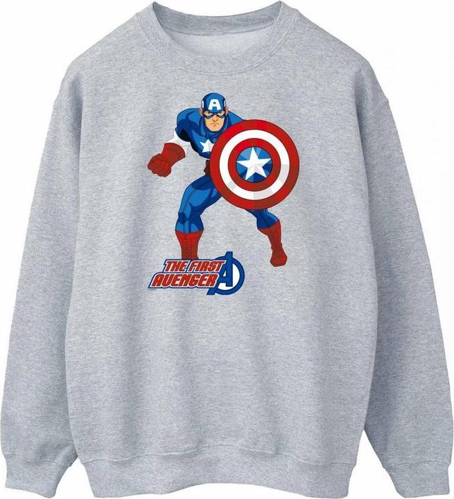 Immagine prodotto Captain America The First Avenger Felpa Adulto Unisex (3XL)