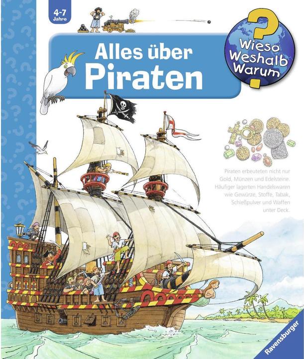 Immagine prodotto Ravensburger Alles über Piraten (Tedesco, Peter Nieländer, Andrea Erne, 2012)