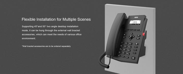 Actual product image Fanvil IP Phone X301G black