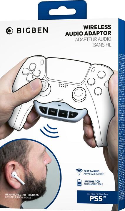 Image du produit Bigben Adaptateur audio BT (PS5)