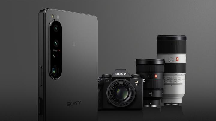 Actual product image Sony Xperia 1 IV (256 GB, Violet, 6.50", Dual SIM, 12 Mpx, 5G)