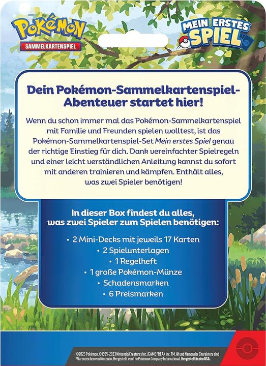 Actual product image Pokémon My First Battle (German, Box Set & Collection)
