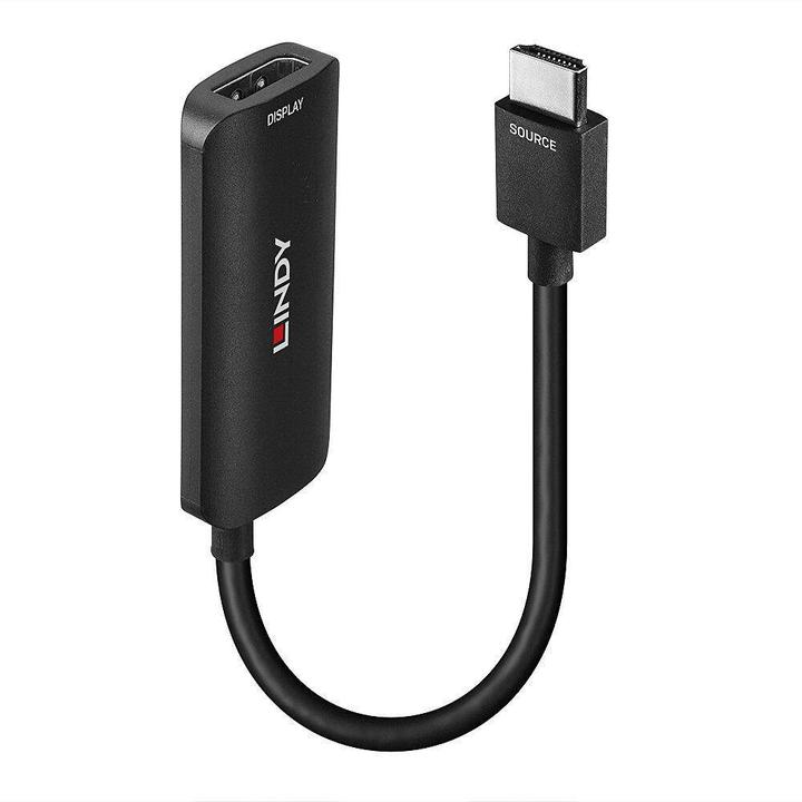 Image du produit Lindy Convertisseur HDMI 4K60 vers DisplayPort 1.2 Pour connecter une source HDMI à un écran DisplayPort (HDMI, 15.70 cm)