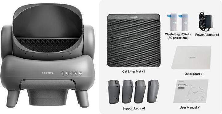Actual product image Neakasa M1 litter tray (Self-cleaning litter tray)