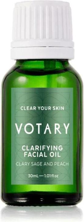 Votary Clary Sage Klärendes Öl für das Gesicht - 30 Ml (Öl, 30 ml)
