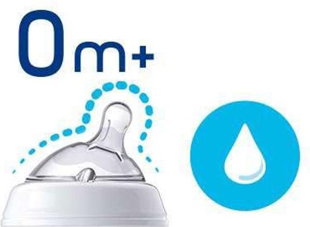 Actual product image Chicco Baby Bottle NATURAL FEELING Glass Teat Silicone Slow Flow UNI 0m+ (150 ml)