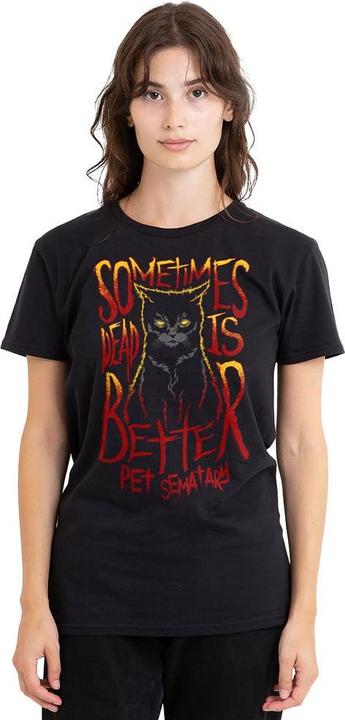 Actual product image Pet Sematary Unisex Adult Dead Is Better T-Shirt (XXL)