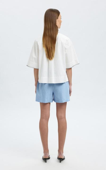 Immagine prodotto Selected Femme Mid Waist Shorts aus Leinengemisch (40)