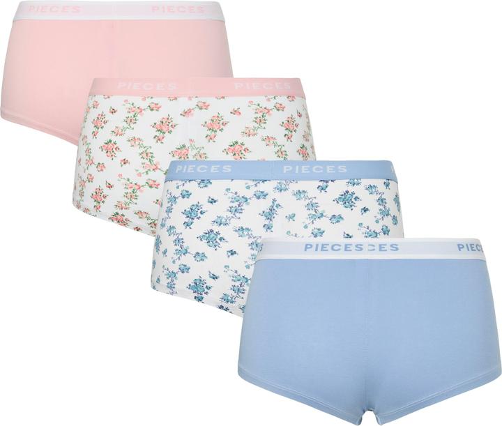Produktbild Pieces PCLOGO 4er-Pack Boxershorts (XS, 4er Pack)