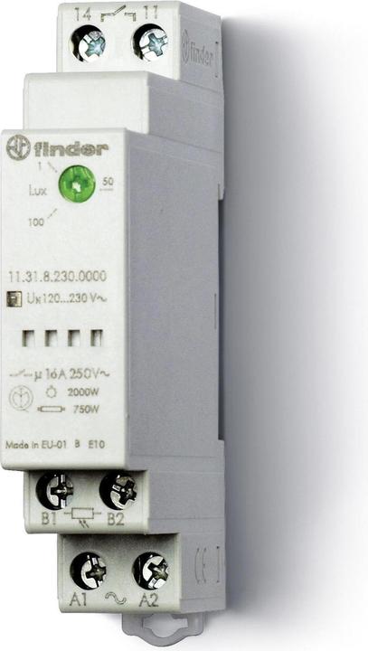 Actual product image Finder Twilight switch 1-100Lux 16A 230VAC 11.31.8.230.0000