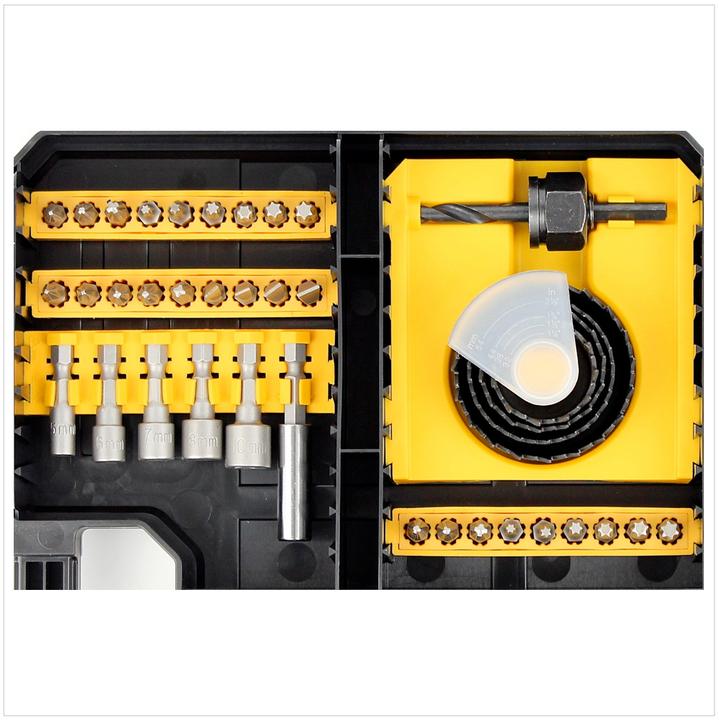 Immagine prodotto DeWalt Set universale TStack (6 mm, 6,5 mm, 5,5 mm, 10 mm, 1,5 mm, 7 mm, 3 mm, 5 mm, 8 mm, 2,5 mm, 3,5 mm, 4,5 mm, 2 mm, 4 mm)