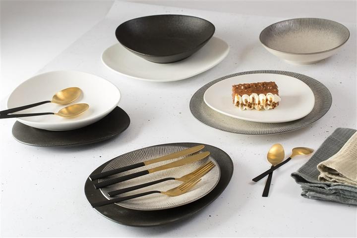 Image du produit Secret de Gourmet Soup Plate Grey Atelier 19cm (1 x)