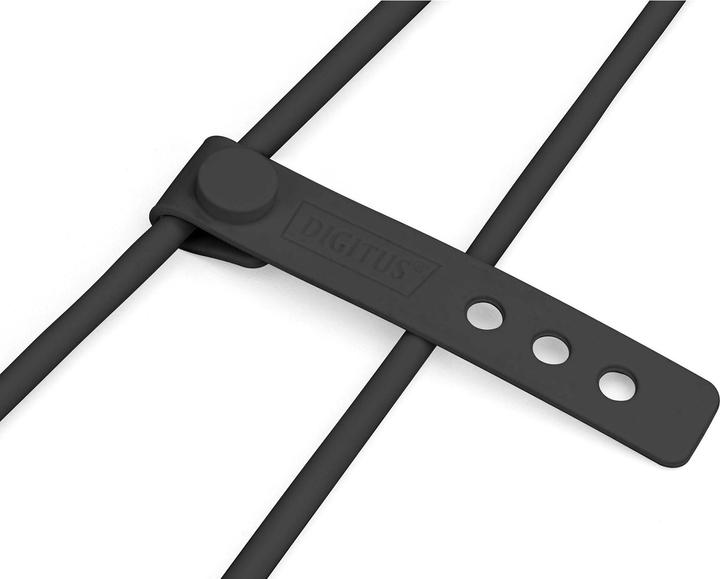 Immagine prodotto Digitus Cavo di collegamento USB-C in silicone, 0,5 m, nero (0.50 m, USB 2.0)