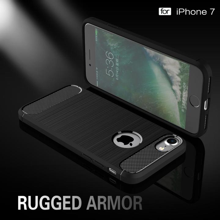 Actual product image König Design Apple iPhone 7 Case Mobile Cover Protective Case Bumper Case Blue (Apple iPhone 7)