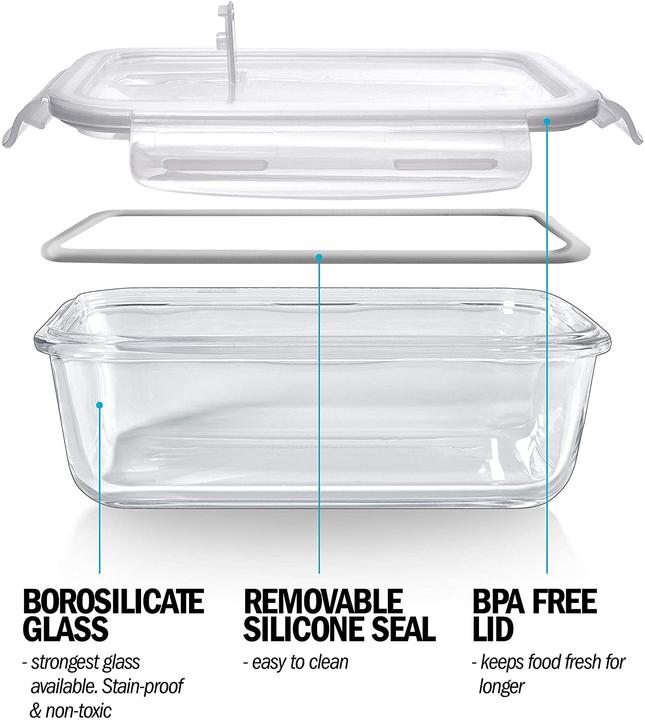 Immagine prodotto Igluu Meal Prep Scatole di immagazzinaggio (0.84 l)