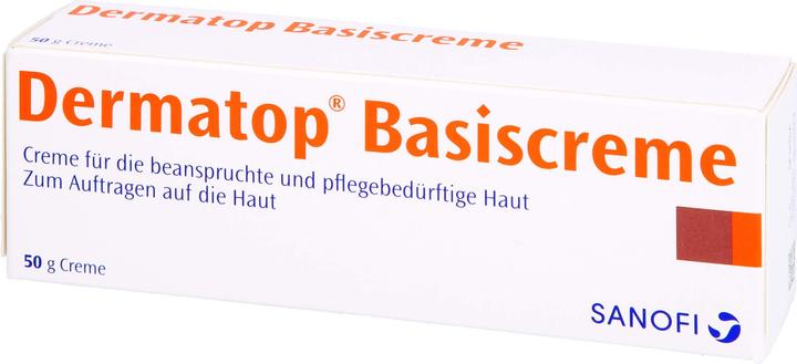 Immagine prodotto Sanofi Crema base Dermatop per pelli stressate e bisognose di cure, crema da 50 g (Crema 24h)