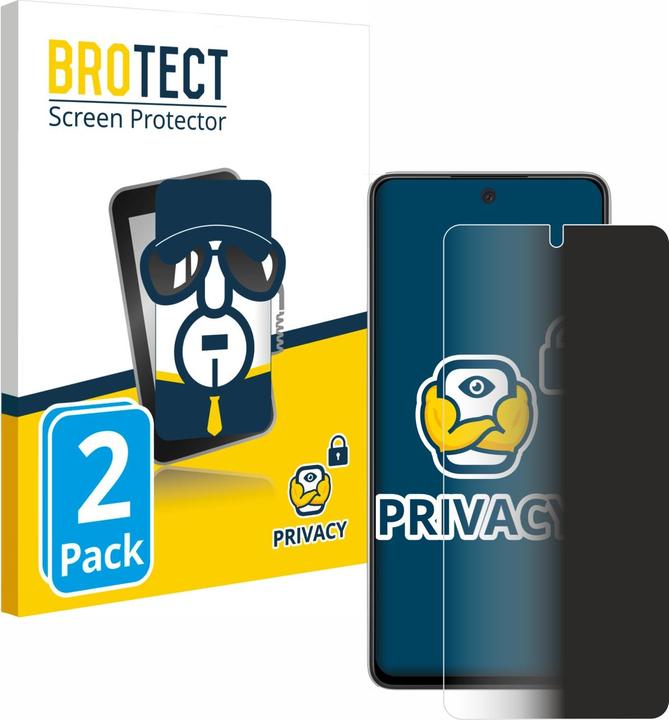 Actual product image BROTECT Anti-spy privacy film Blue light protection film (2 Piece, Samsung Galaxy A52s 5G)
