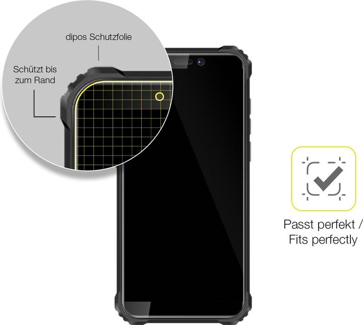 Immagine prodotto Dipos 3D Full-Cover Pellicola Protettiva (1 Pezzo/i, Oukitel WP5)