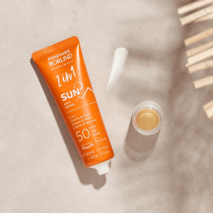 Produktbild Annemarie Börlind 2in1 Sonnencr Lichtschutzfaktor 50 (Sonnencreme, SPF 50, 30 ml, 30 g)