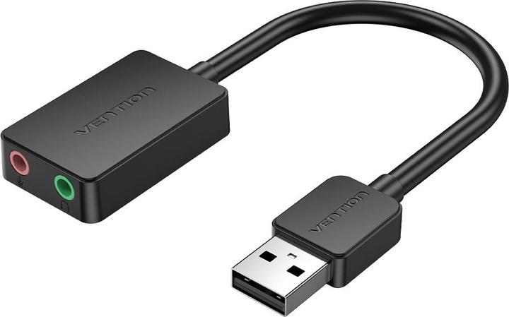 Produktbild Vention External sound card USB 2.0 CDYB0 2-port 0.15m (USB)