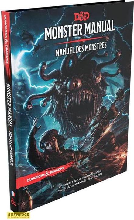 Image du produit Wizards of the Coast Donjons et Dragons - Manuel des Monstres - Français (Français)