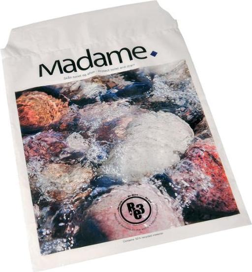 Abena Hygiejneposer, madamepose, 5 l, 24 x 35 cm, pakke a 500 stk.