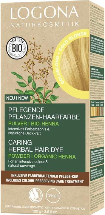 Actual product image Logona Plant hair color powder (010)