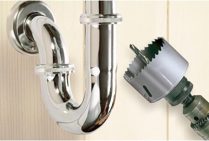 Produktbild wolfcraft Bi-Metall-Lochsägeneinsatz-Set „Elektro“, Ø 40-86 mm, 7-tlg. (40 mm)