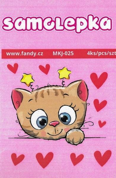 Immagine prodotto Andy Mini-Kätzchen-Papieraufkleber