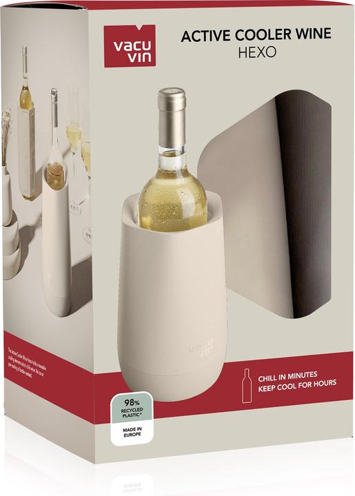 Immagine prodotto Vacu Vin Active cool Wine Hexo Sand - plastica riciclabile al 98%