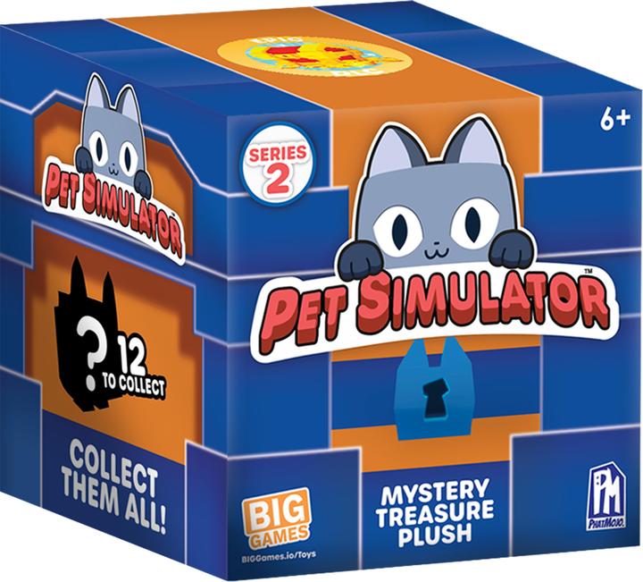 Actual product image Boti Pet Simulator - Core Plush In Treasure Chest - Wav (9.50 cm)