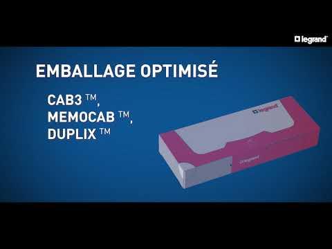 Produktbild Legrand 1000 Stück (BT) Kabelkennzeichnung CAB3-0,15-0,5mm(1) / 258139 (0.50 cm)