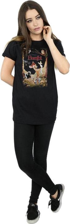 Actual product image Womens/Ladies Poster Cotton Boyfriend T-Shirt (M)