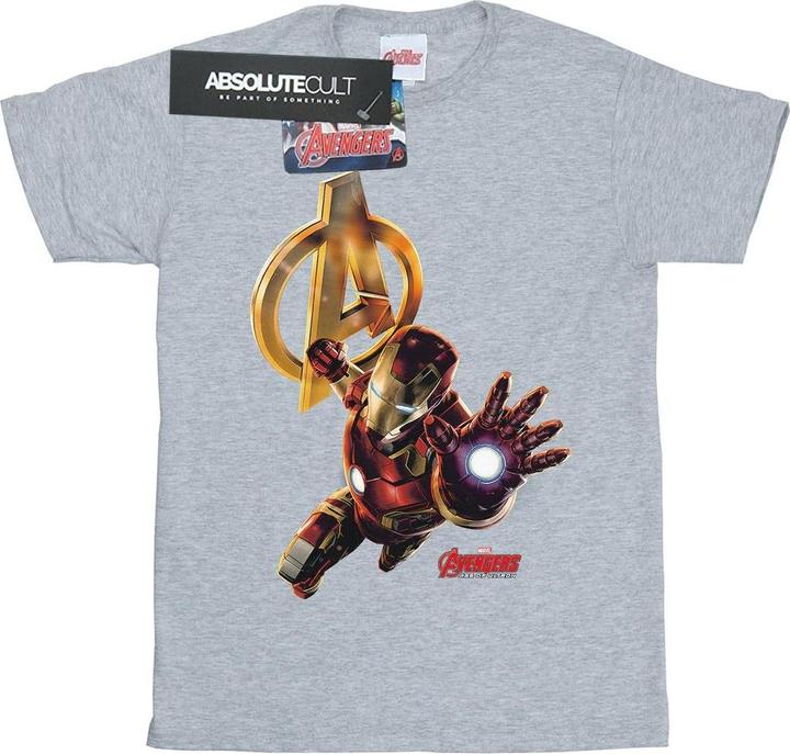 Actual product image Boys Iron Man Pose T-Shirt (140, 146)