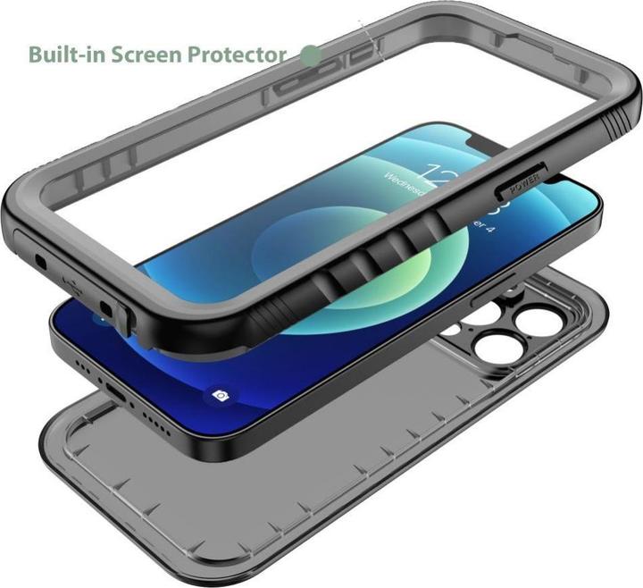 Actual product image Tech Technology protected CASE TECHNOLOGY PROTECTED BODY IP68 IPHONE 7/8/SE 2020/2022 Black universal (Apple iPhone 7)