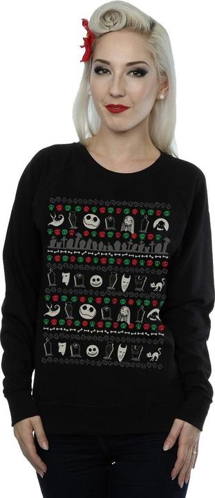 Immagine prodotto Disney Nightmare Before Christmas Festive Icons Felpa Donna (XXL)