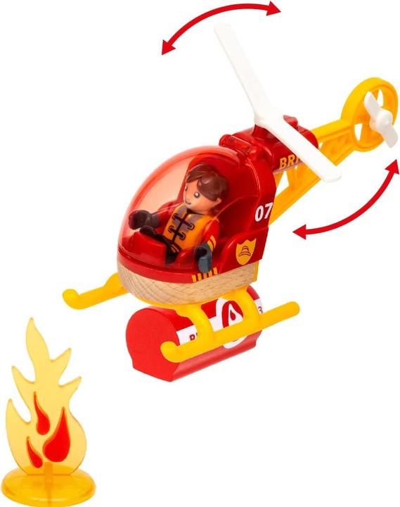 Actual product image Brio Police and Fire Brigade Set Deluxe