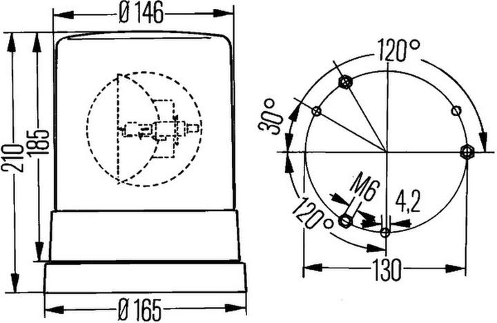Image du produit Hella KENNLL. KL700 (E=112 6787)