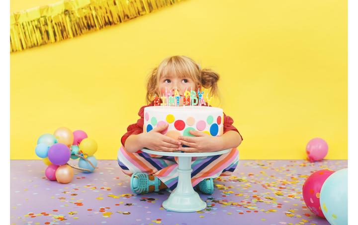 Productafbeelding Partydeco Gelukkige Verjaardag Kaarsen (13 stuks) - Veelkleurig