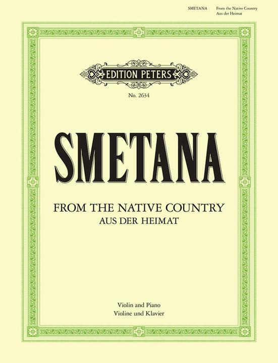 Image du produit From My Native Country De Mon Pays D'Origine (BEDRICH, SMETANA, 2017)