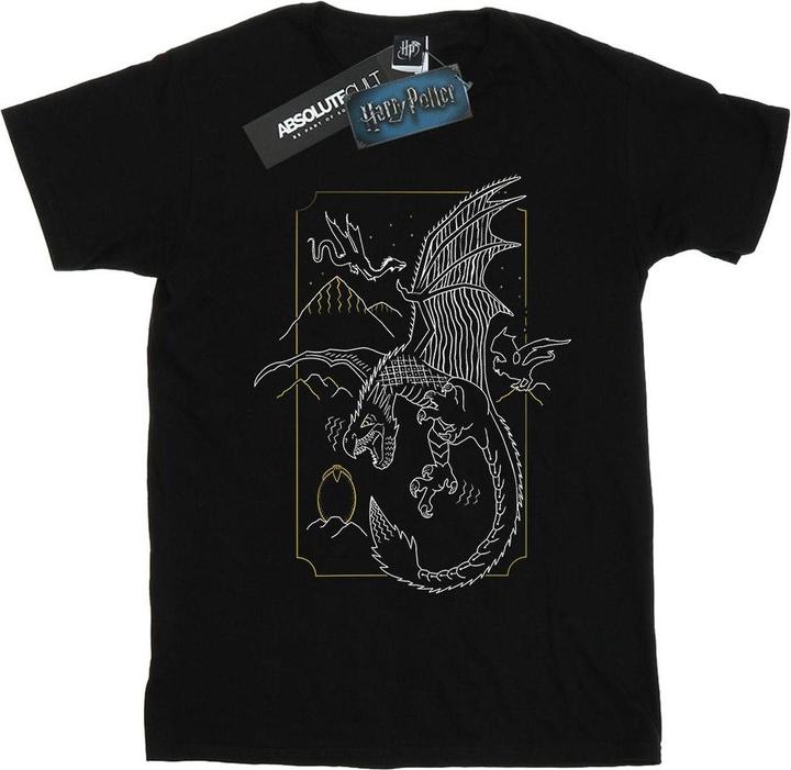Image du produit - T-shirt DRAGON LINE ART - Homme (XL)