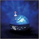 Actual product image Trousselier Night light projector w. Music, Swan Lake
