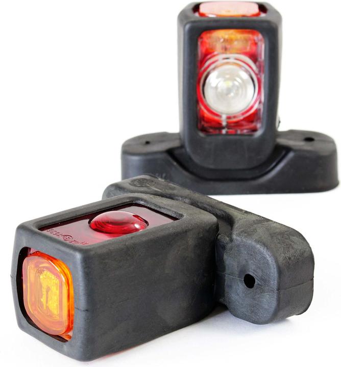 Produktbild Wiltec 2x 4 LED Marker Begrenzungsleuchte 12V Positionsleuchte Seitenmarkierung