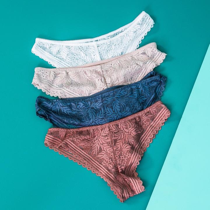 Produktbild La Redoute Collections Tanga-Slip aus Spitze (42, Einzelpack)