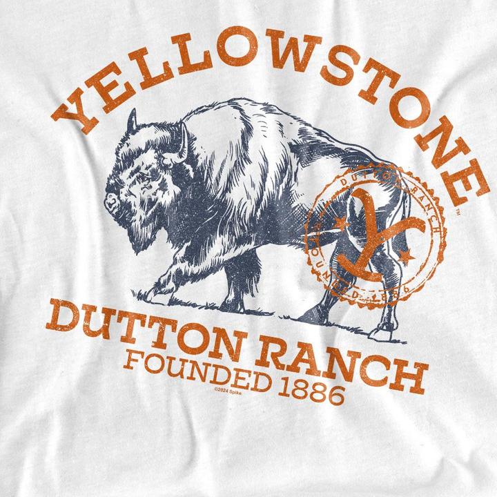 Immagine prodotto Yellowstone Dutton Ranch Maglietta Buffalo Adulto Unisex (XXL)